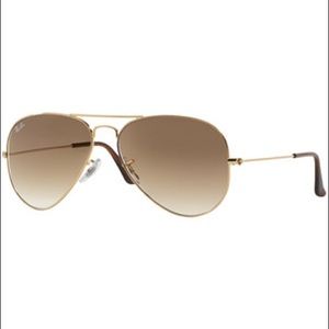 Ray-Ban Original Aviator in Gold/Brown